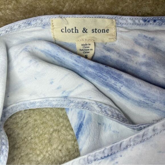 Anthropologie Cloth & Stone Makai Tie-Dye Jumpsuit - Picture 8 of 8